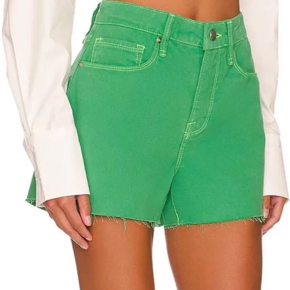 Good American Colorful Denim Shorts
